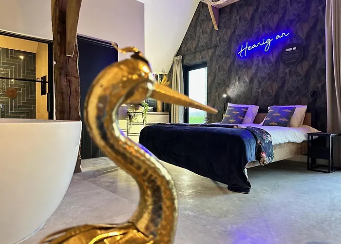 بيت خشبي Landgoed Scholten Linde