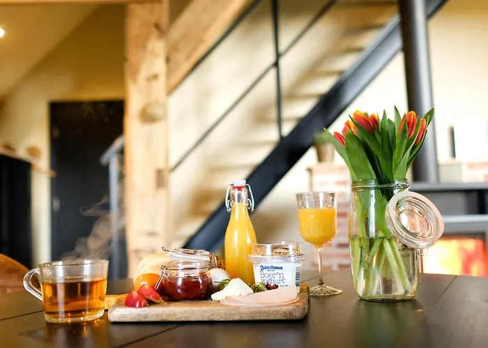 بيت خشبي Landgoed Scholten Linde *