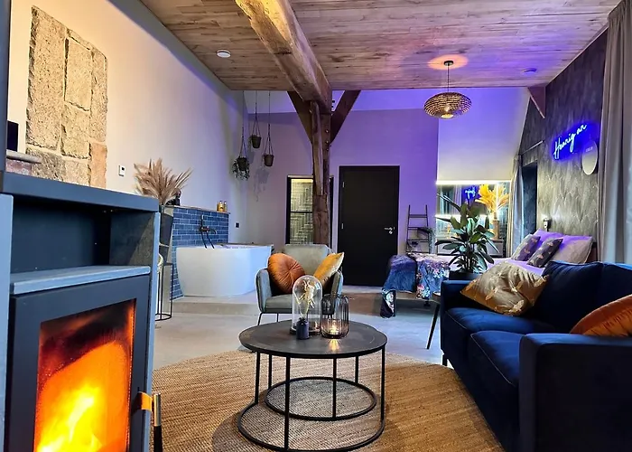 Landgoed Scholten Linde بيت خشبي *